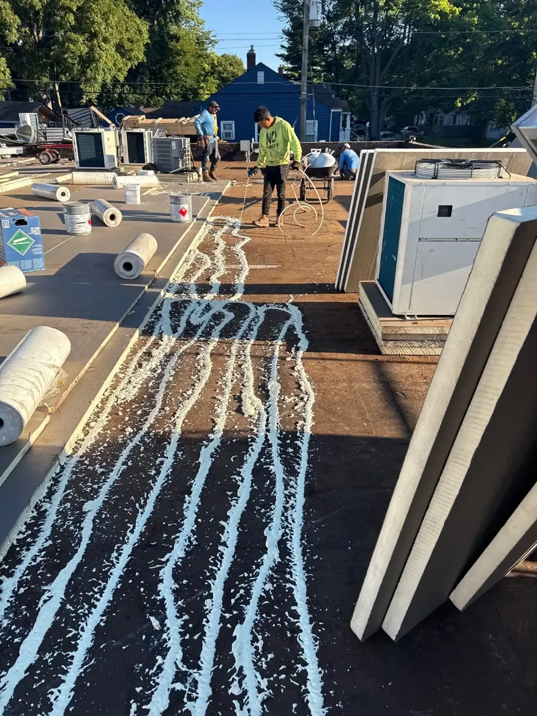 Membrane repair completed in Crawfordsville